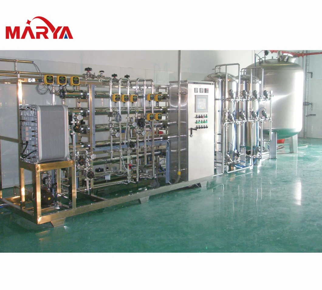 Marya New Type RO Reverse Osmosis EDI Electrodeionization Deionized Water Treatment System for Pharmaceutical