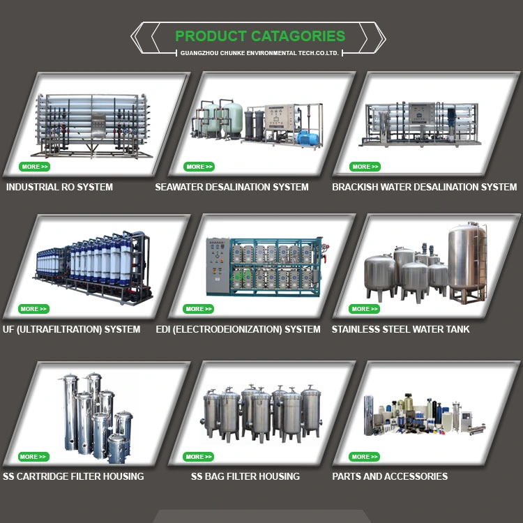 RO System Ultrapure with EDI Electrodeionization Laboratory Industrial Distilled Water Filter