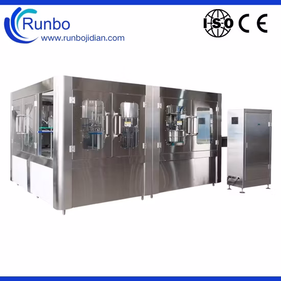500bph Botella grande 5-10L Máquina de llenado de agua de botella Plasitc/Pure&Sistema de embotellado de agua mineral