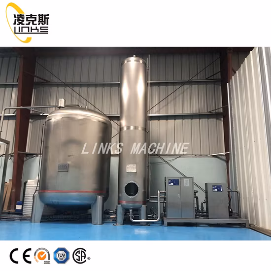 Sistema automático de ósmosis inversa de planta embotelladora de llenado de tratamiento de agua pura mineral RO
