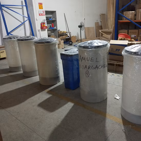 Eliminación de la dureza del sistema del ablandador de agua con resina catiónica para calderas