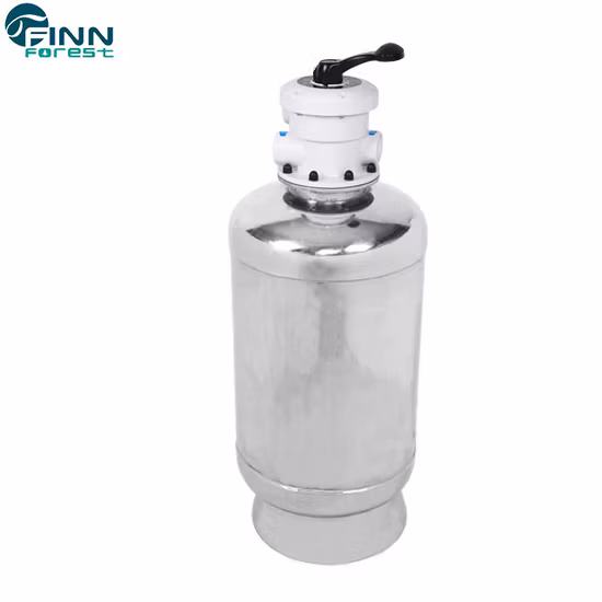 Filtro de arena de cuarzo para tratamiento de agua de piscinas y parques